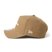 New Era 9FORTY A-Frame Wordmark Logo Khaki Adjustable Cap