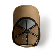 New Era 9FORTY A-Frame Wordmark Logo Khaki Adjustable Cap