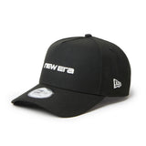 New Era 9FORTY A-Frame Wordmark Logo Black Adjustable Cap