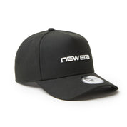 New Era 9FORTY A-Frame Wordmark Logo Black Adjustable Cap