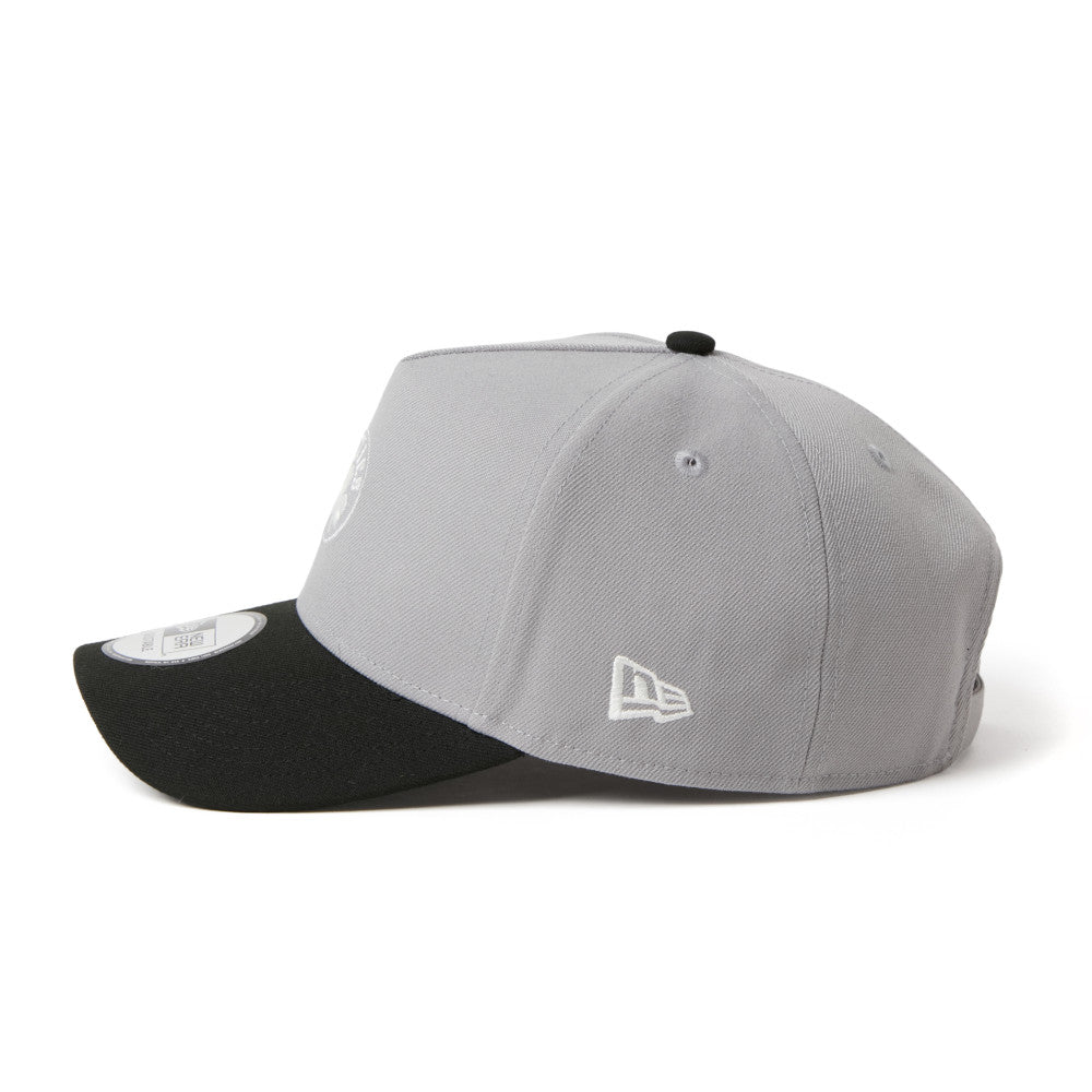New Era 9FORTY A-Frame Boston Celtics Gray Black Adjustable Cap