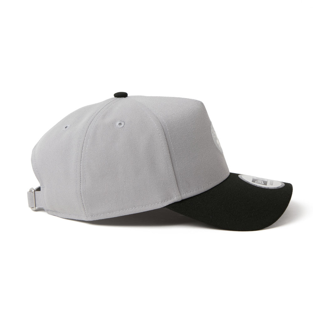 New Era 9FORTY A-Frame Boston Celtics Gray Black Adjustable Cap