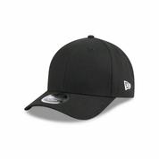 New Era 9FORTY Wordmark Basic Black M-Crown Adjustable Cap