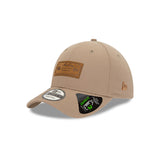 New Era 9FORTY Script New World Repreve Ash Brown Adjustable Cap