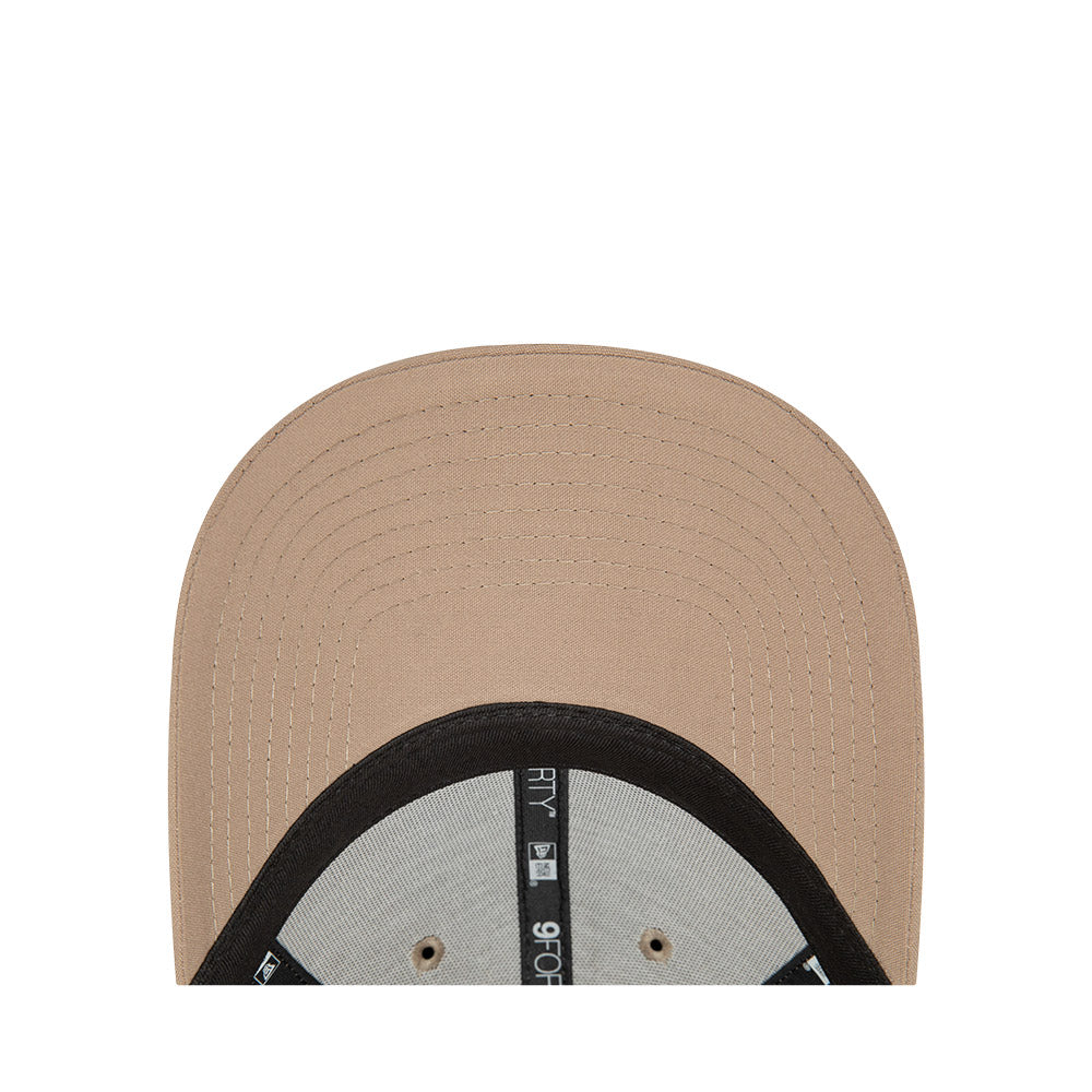 New Era 9FORTY Script New World Repreve Ash Brown Adjustable Cap