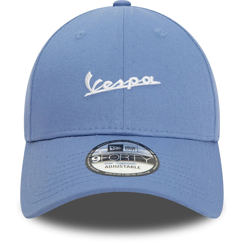 New Era 9FORTY Vespa Seasonal Colour Sky Blue Adjustable Cap