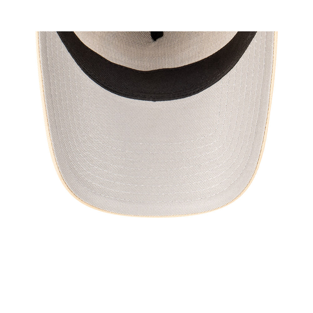 New Era 9FORTY A-Frame Los Angeles Dodgers MLB Oat Milk Snapback Cap