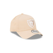 New Era 9FORTY A-Frame Las Vegas Raiders NFL Oat Milk Snapback Cap