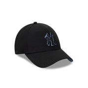New Era New York Yankees MLB Dashmark Seasonal Blue Undervisor 9FORTY Adjustable Cap
