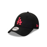 New Era 9FORTY Los Angeles Dodgers Repreve Seasonal Black Magenta Adjustable Cap