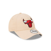 New Era 9FORTY Chicago Bulls Oatmilk Snapback Cap