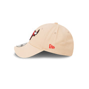 New Era 9FORTY Chicago Bulls Oatmilk Snapback Cap