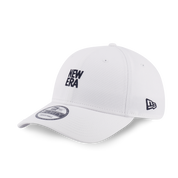 New Era 9FORTY Wordmark White Adjustable Cap