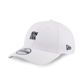 New Era 9FORTY Wordmark White Adjustable Cap