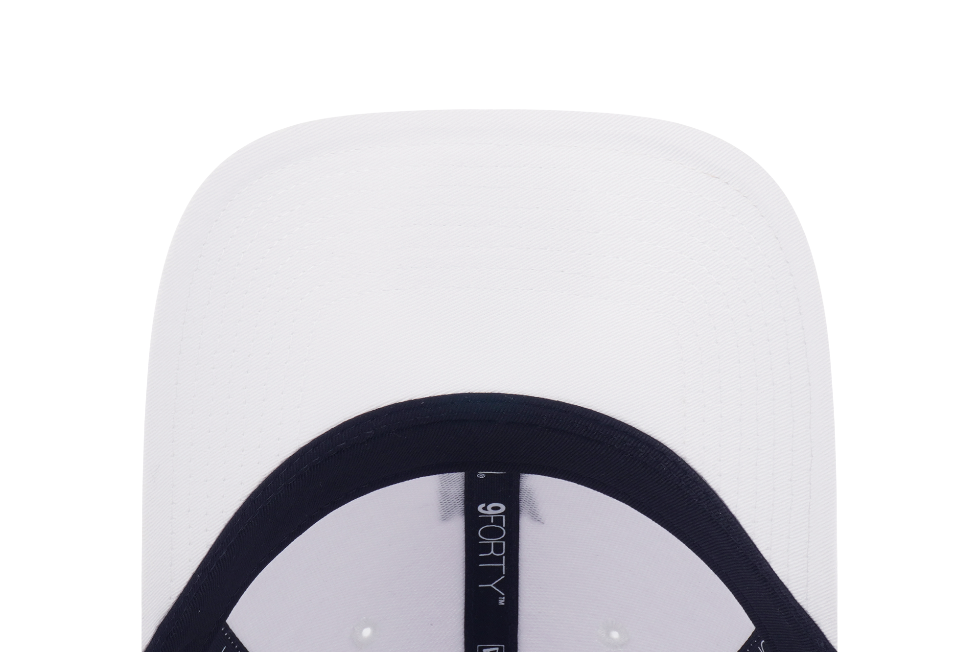New Era 9FORTY Wordmark White Adjustable Cap