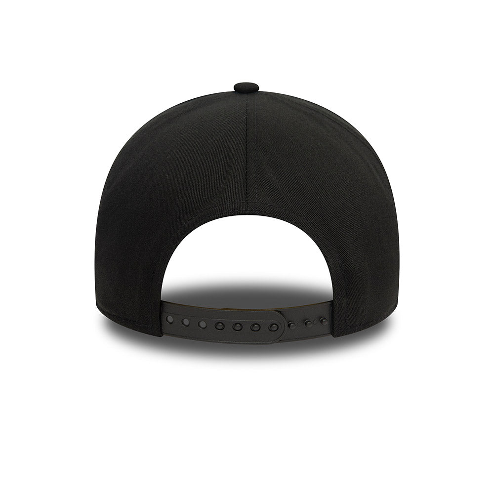 New Era 9FORTY E-Frame Los Angeles Dodgers Monochrome Black Adjustable Cap
