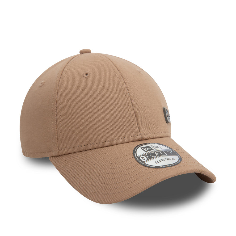 New Era 9FORTY Pin Brown Adjustable Cap