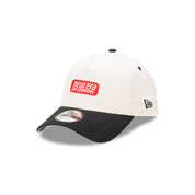 New Era 9FORTY A-Frame Capsule Logo Chrome White Snapback Cap
