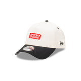 New Era 9FORTY A-Frame Capsule Logo Chrome White Snapback Cap