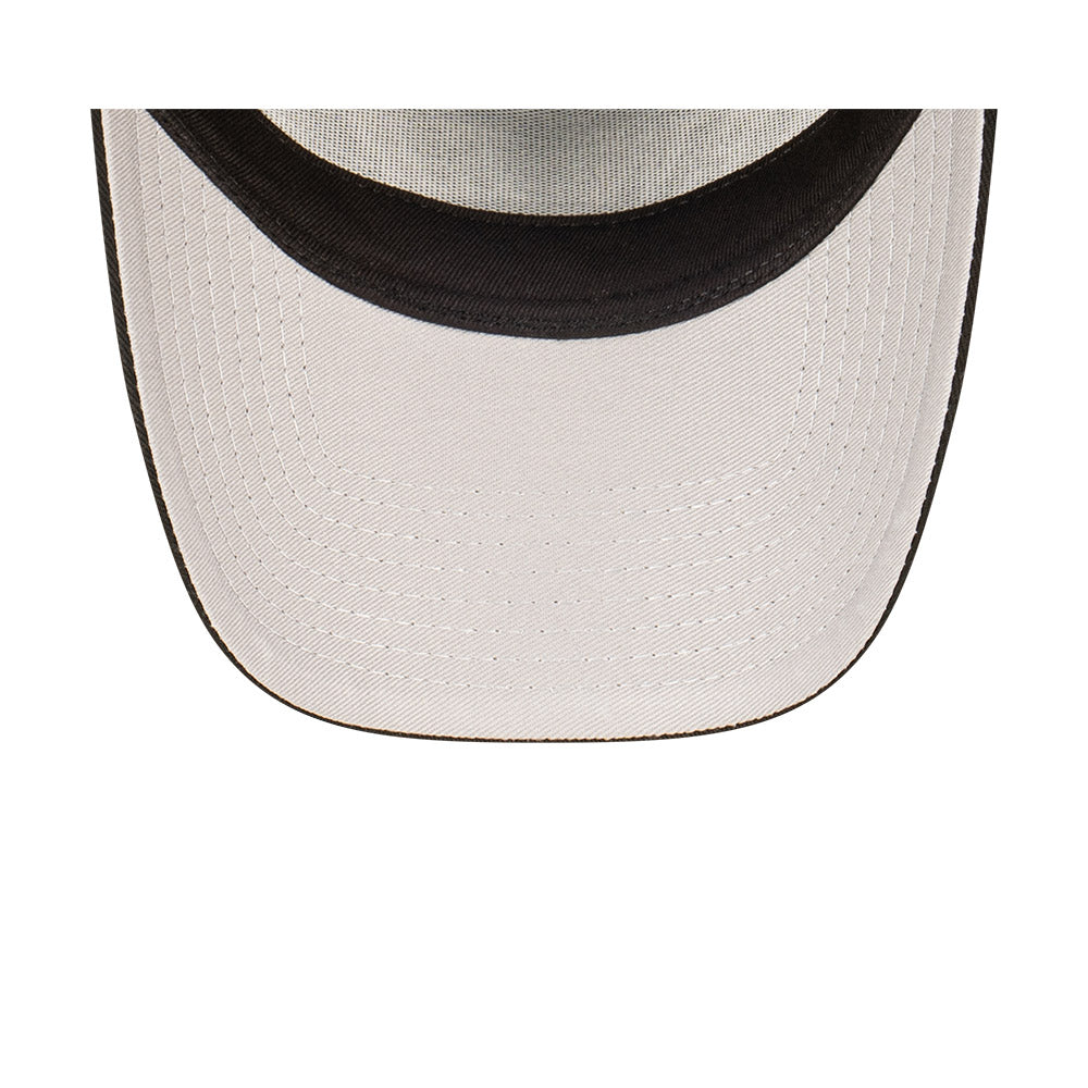 New Era 9FORTY A-Frame Capsule Logo Chrome White Snapback Cap