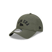 New Era 9Twenty Athletics Olive Adjustable Cap