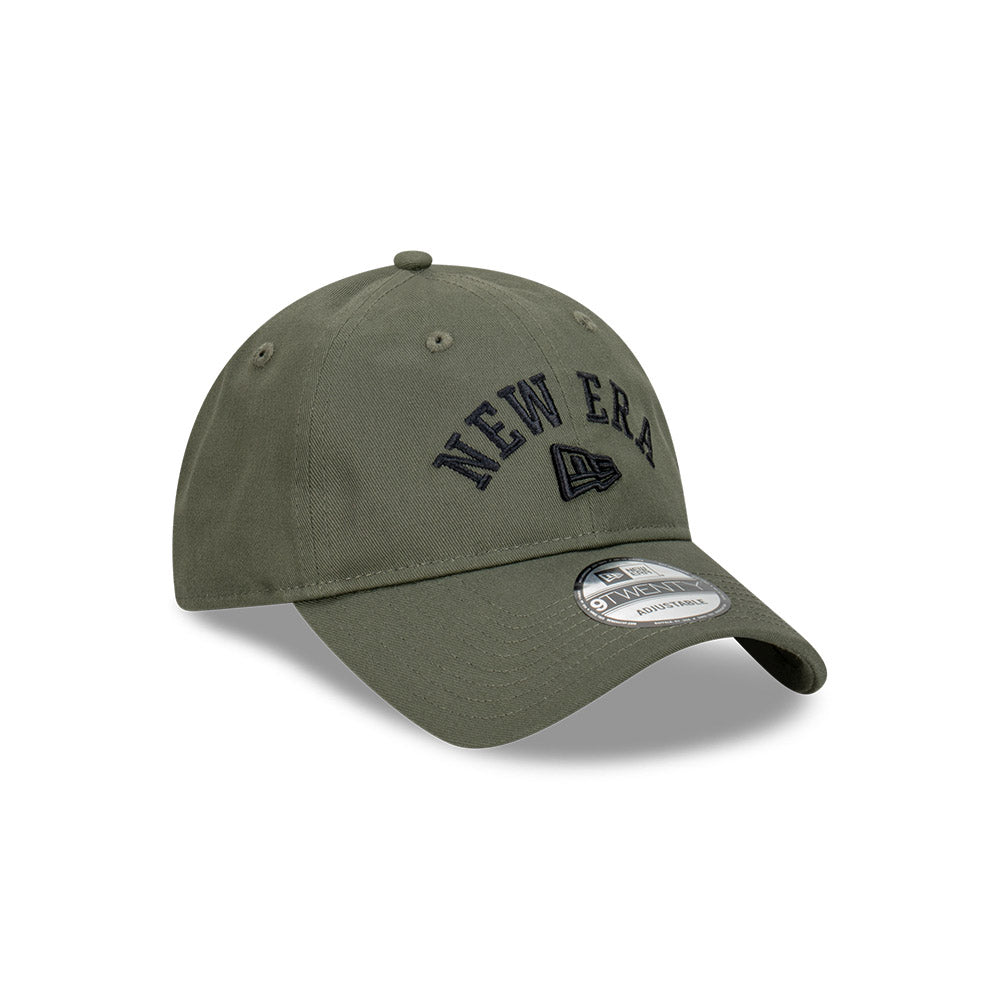 New Era 9Twenty Athletics Olive Adjustable Cap