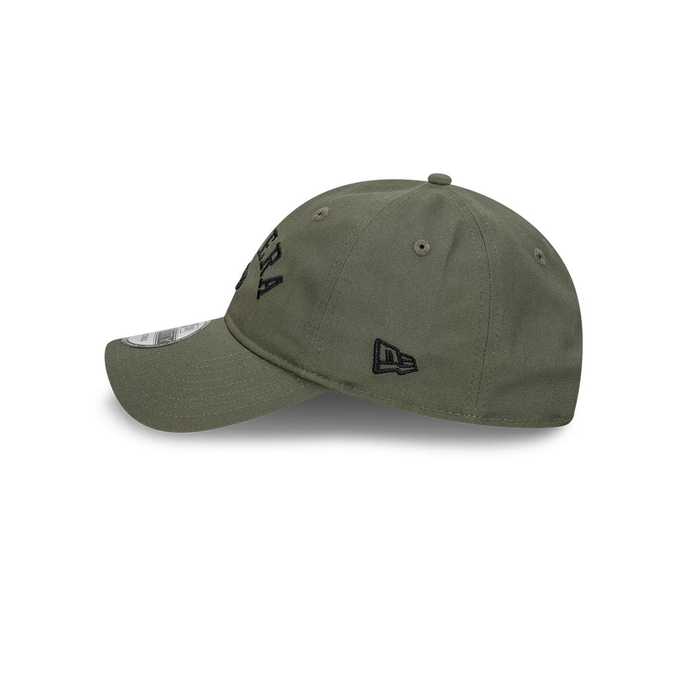 New Era 9Twenty Athletics Olive Adjustable Cap