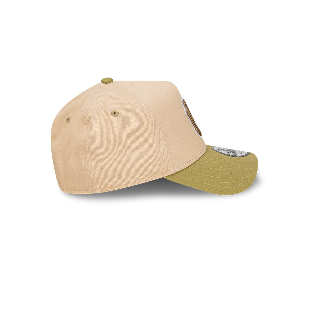 New Era 9FORTY A-Frame New York Yankees Beansprout Oat Milk  Snapback Cap