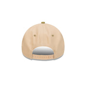 New Era 9FORTY A-Frame Los Angeles Lakers Beansprout Oat Milk  Snapback Cap
