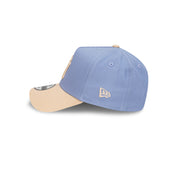 New Era 9FORTY A-Frame New York Yankees Blueberry Cream Iris Flower Snapback Cap