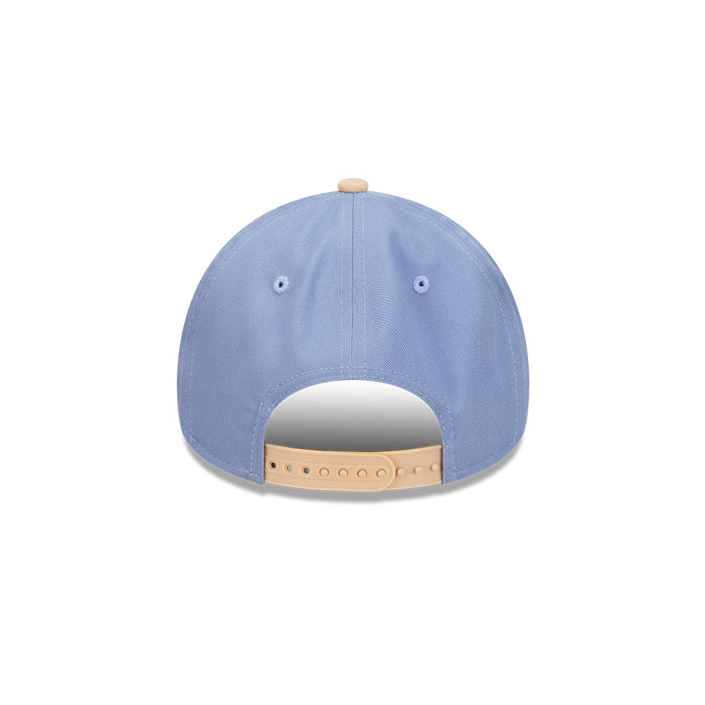 New Era 9FORTY A-Frame New York Yankees Blueberry Cream Iris Flower Snapback Cap