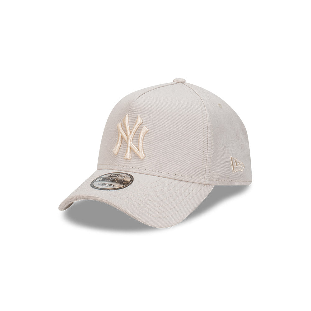 New Era 9FORTY A-Frame New York Yankees MLB Repreve Stone Ivory Snapback Cap