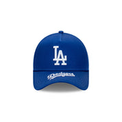 New Era 9FORTY A-Frame Los Angeles Dodgers Team Visor Hit Dark Royal Snapback