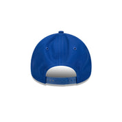 New Era 9FORTY A-Frame Los Angeles Dodgers Team Visor Hit Dark Royal Snapback