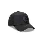 New Era 9FORTY A-Frame Las Vegas Raiders Tonal Black Snapback Cap