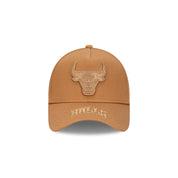New Era 9Forty A-Frame Chicago Bulls Tonal Wheat Snapback Cap
