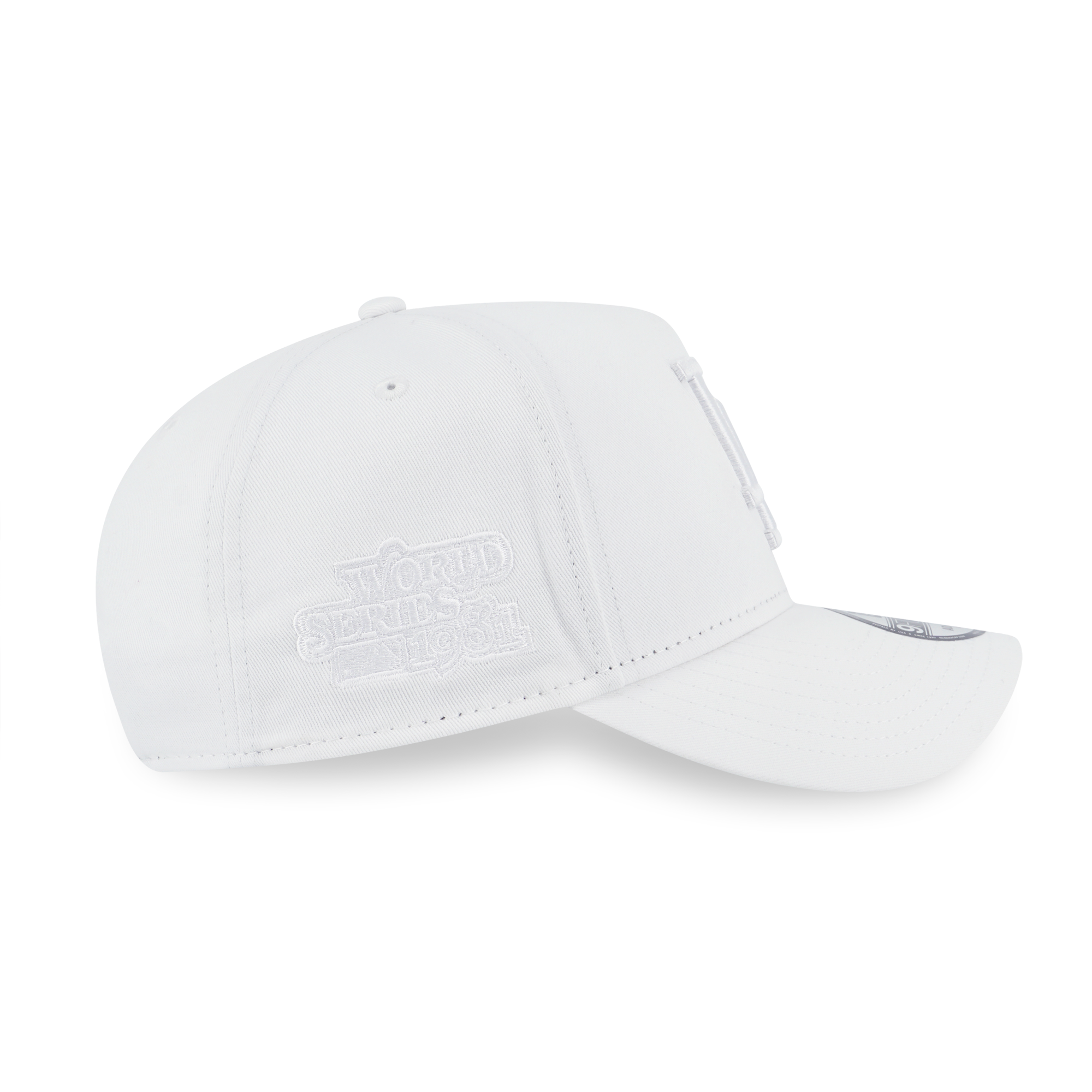 New Era 9FORTY A-Frame Los Angeles Dodgers Tonal White Snapback Cap