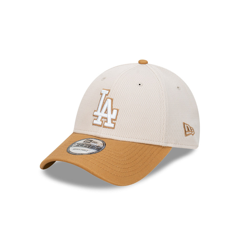 NEW ERA ★ Dashmark Wheat Two-Tone 9FORTY メッシュ オレンジ New Era 9FORTY Los Angeles Dodgers MLB Dashmark 2-Tone Wheat