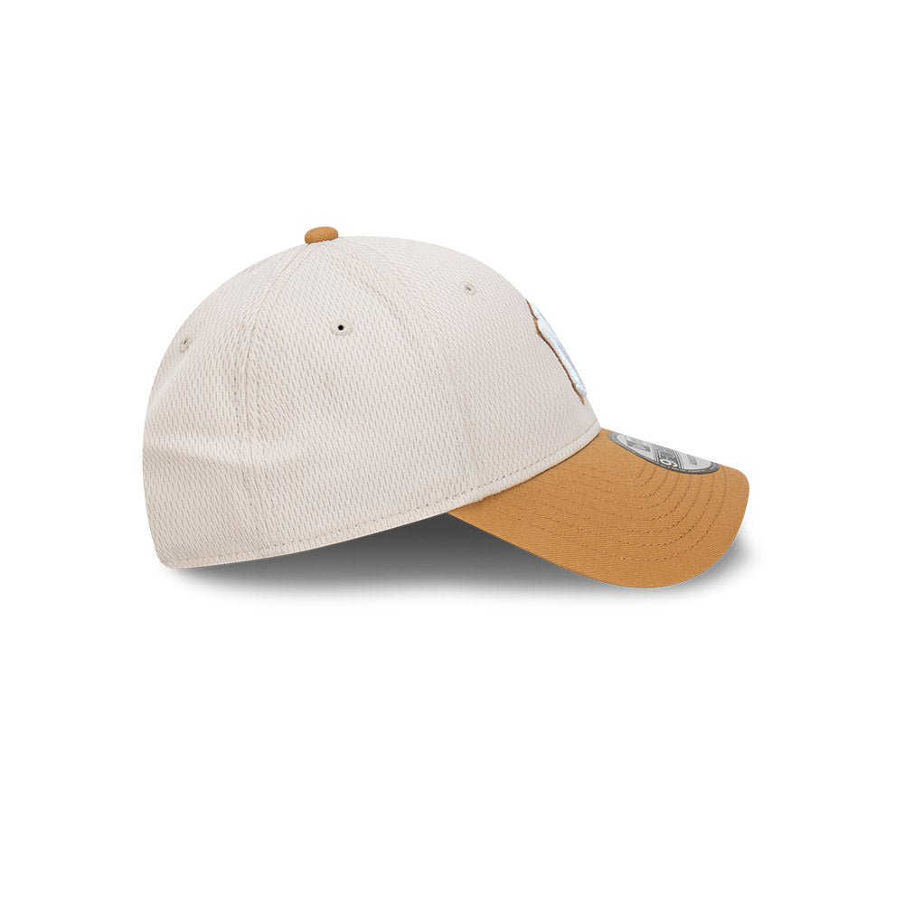 New Era 9FORTY New York Yankees MLB Dashmark 2-Tone Wheat Stone Snapback Cap