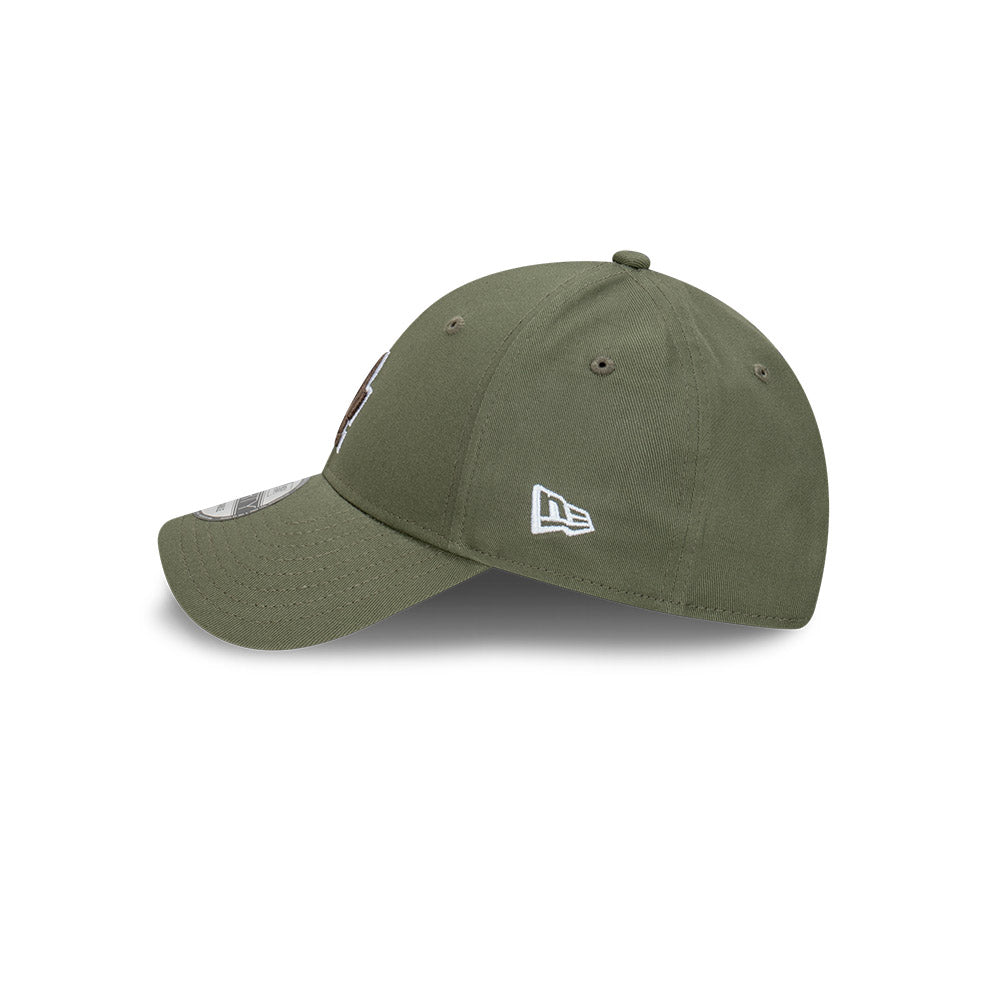 New Era 9FORTY Los Angeles Dodgers Dark Olive  Adjustable Snapback Cap