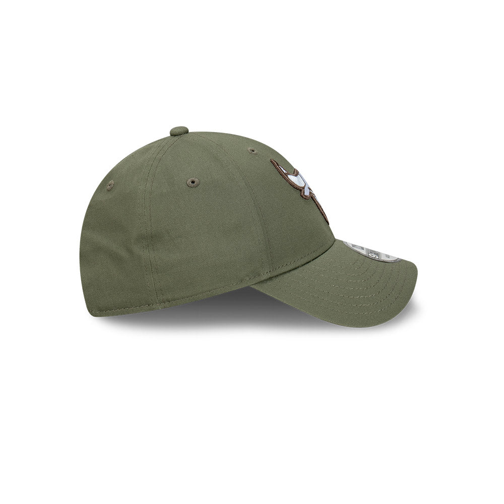 New Era 9FORTY Chicago Bulls Dark Olive Adjustable Snapback Cap