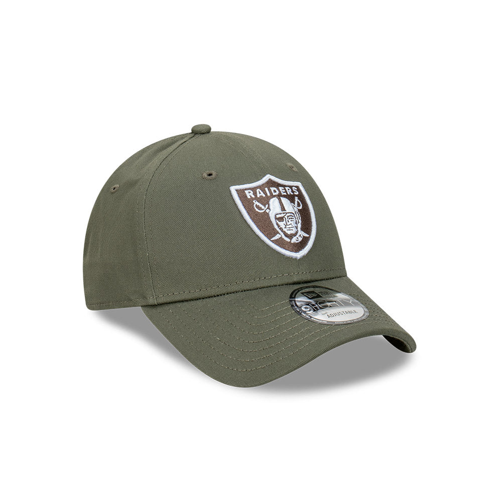 New Era 9FORTY Las Vegas Raiders Dark Olive Adjustable Snapback Cap