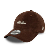 New Era 9TWENTY Premium Corduroy Burnt Wood Adjustable Cap