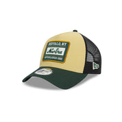 New Era 9FORTY E-Frame Trucker Patch Cot Canvas Vegas Gold Snapback Cap