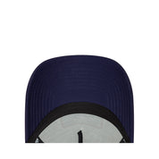 New Era 9FORTY E-Frame Trucker Patch Cot Canvas Optic White Grey Snapback Cap