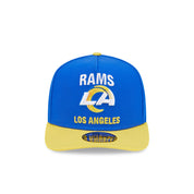 New Era x Felt 9FIFTY A-Frame Los Angeles Rams Blue Yellow Snapback Cap