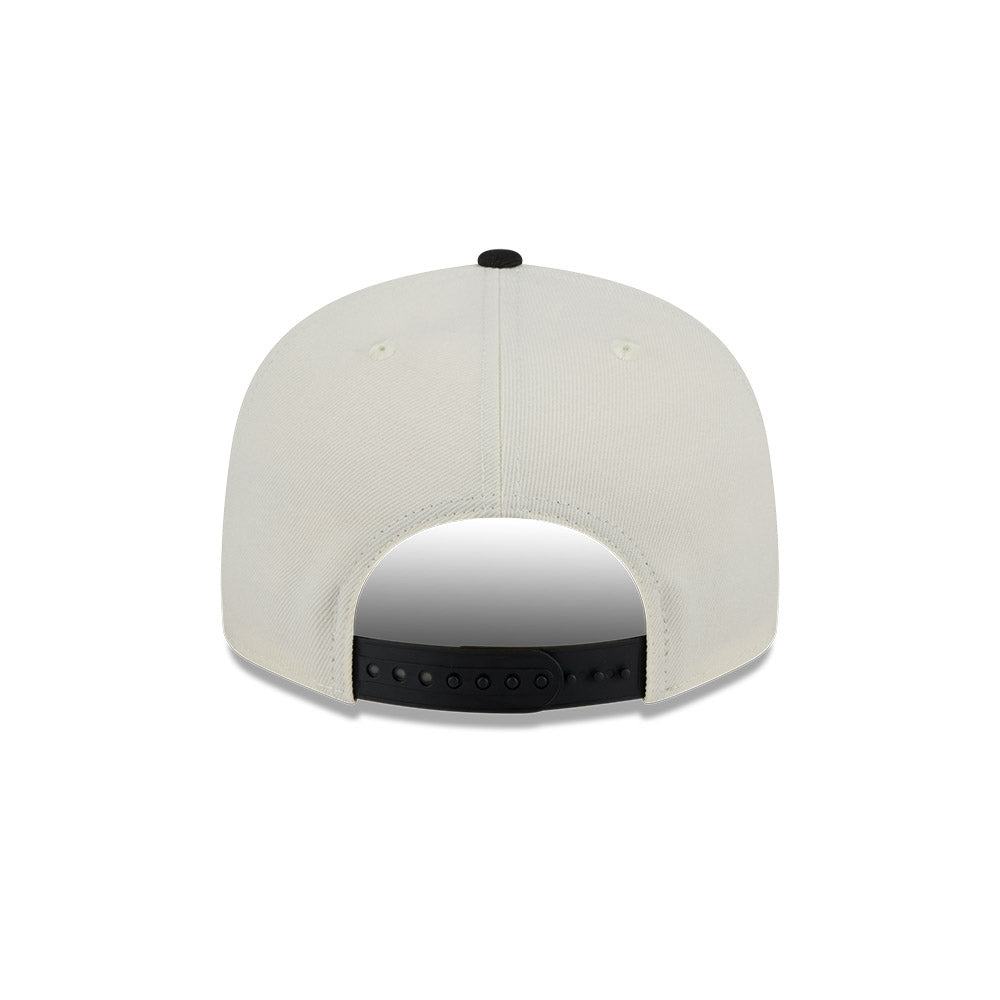 New Era 9FIFTY San Antonio Spurs Two Tone Script NBA Chrome White OTC Snapback Cap