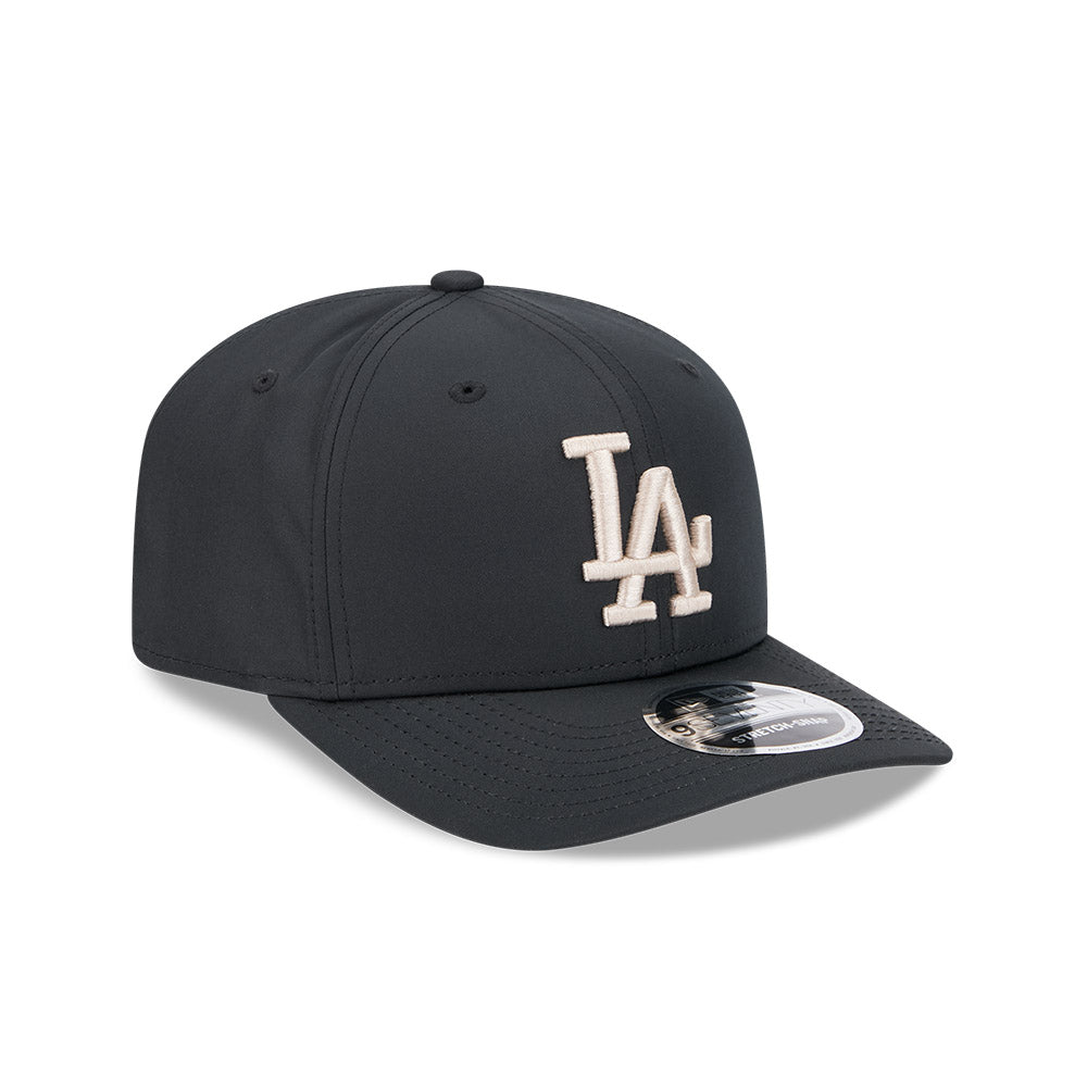 New Era 9SEVENTY Los Angeles Dodgers Black Stone Prolite Stretch Snapback Cap