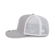 New Era 9SEVENTY New York Yankees Contrast Grey White Stretch Snapback Trucker Cap
