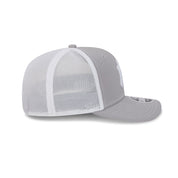 New Era 9SEVENTY New York Yankees Contrast Grey White Stretch Snapback Trucker Cap